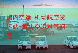 国内空运,机场航空货运站-解决空运难等问题
