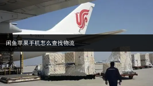 闲鱼苹果手机怎么查找物流